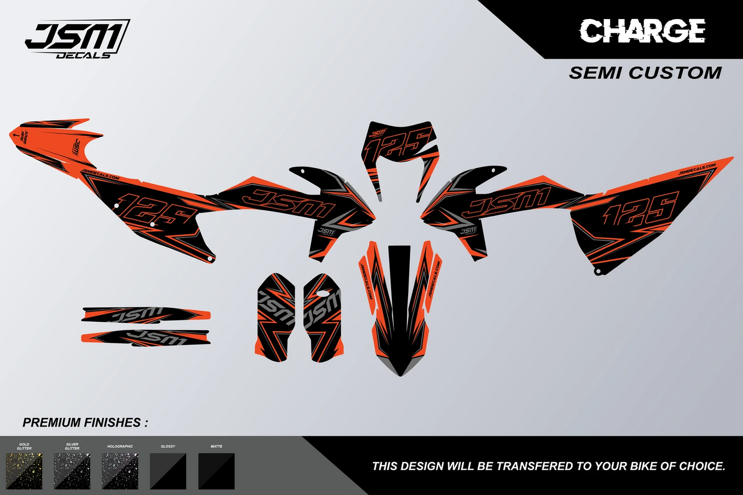 CHARGE - GRAPHICS KIT - JSM Decals