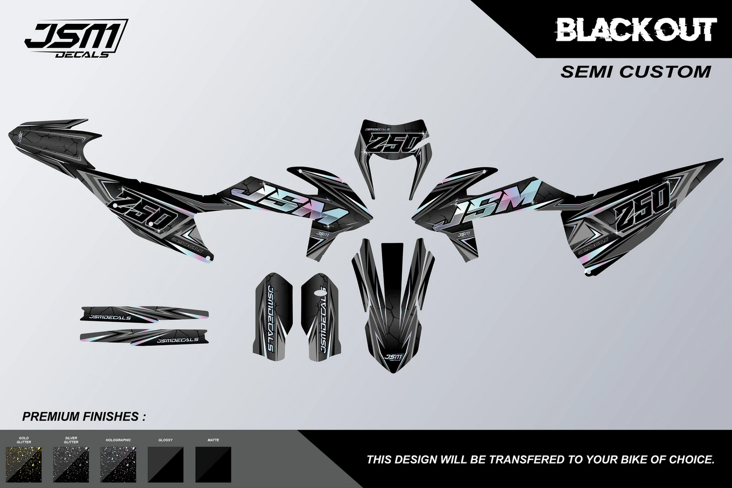 BLACKOUT - GRAPHICS KIT - JSM Decals