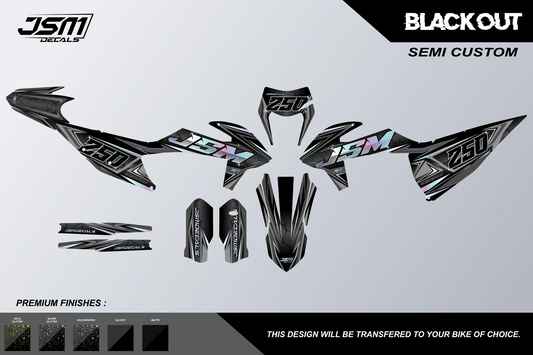BLACKOUT - GRAPHICS KIT - JSM Decals