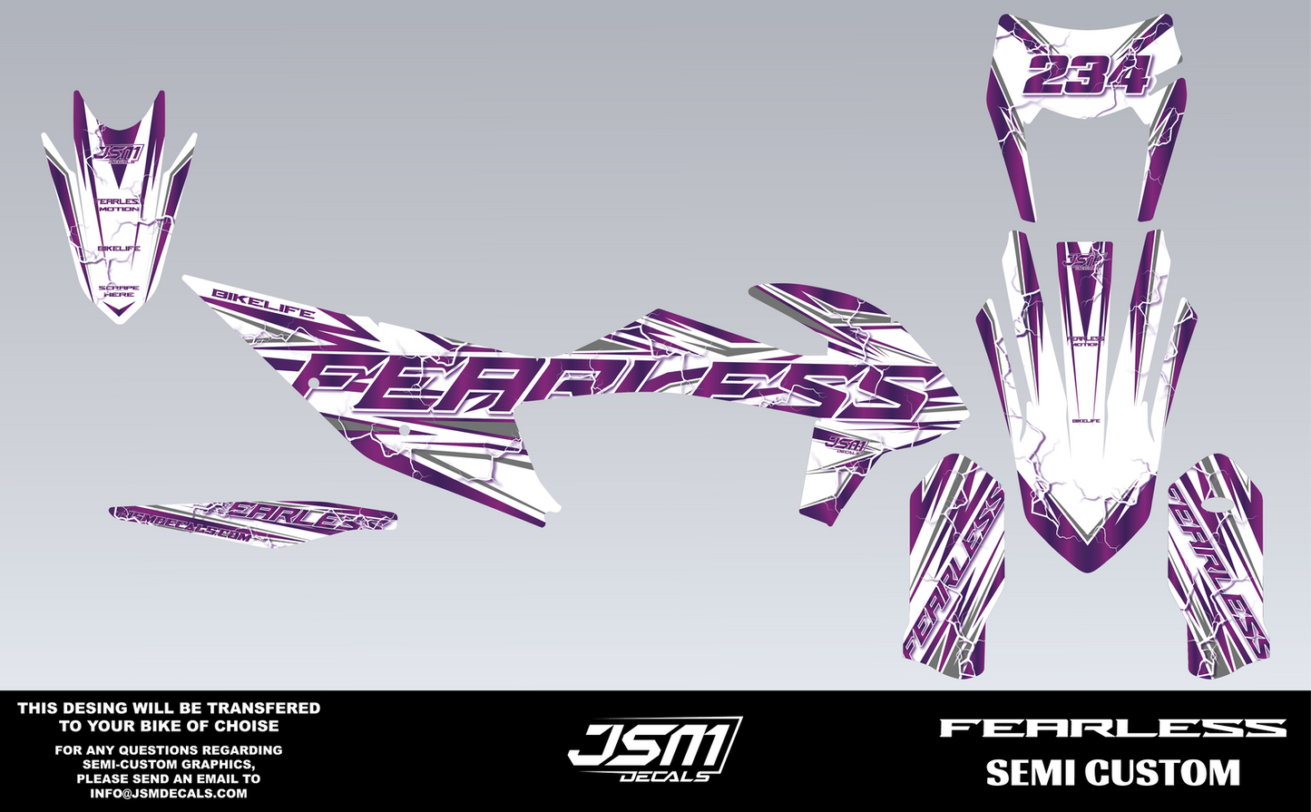 FEARLESS - GRAPHICS KIT 2.0 - JSM Decals 