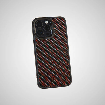 Red Reflective - Carbon Fiber Phone Case